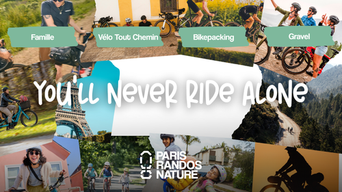 You'll never ride alone